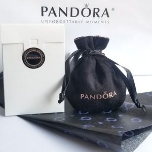 Pandora Jewelry - PANDORA Signature Stud Earrings Silver New w/tags Pandora Jewelry - PANDORA Signature Stud Earrings Silver New w/tags